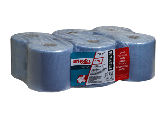 Papier essuyage - Wypall L10 Bleu