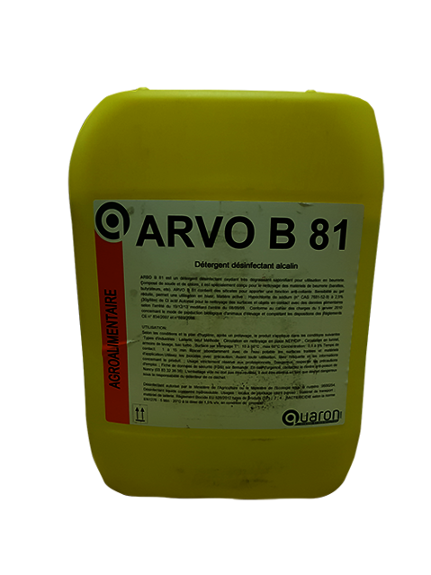 Tunnels de lavage - Circuits - Alcalin désinfectant - Arvo B81